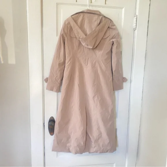 LONDON FOG COLLECTION Hooded Tan Women's Trench Coat Size PXXS - Picture 7 of 9